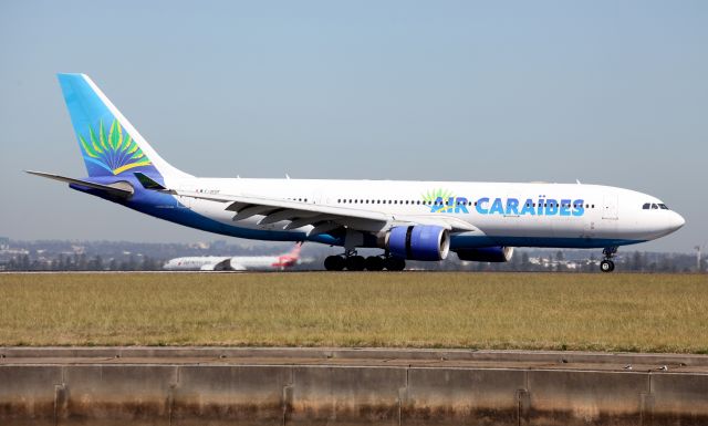 Airbus A330-200 (F-OFDF) - Landing On Rwy 34R-Flying For Air Calin