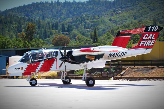 N410DF — - Air Attack 110 At Ukiah Air Attack base - 7/08/22