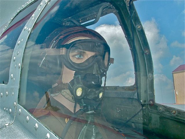 N5017N — - Tail gunner position of N5017G while on static display at KYNG.