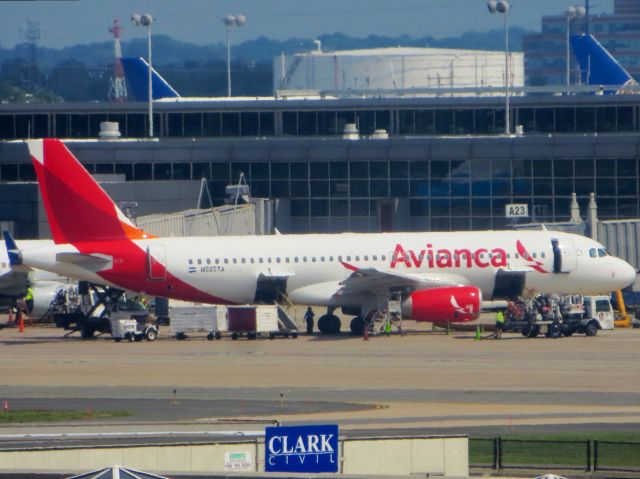 Airbus A320 (N685TA) - Avianca Airlines A320 7/20/13