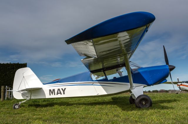 HYNES H-2 (ZK-MAY) - On a South Island farm strip, New Zealand.