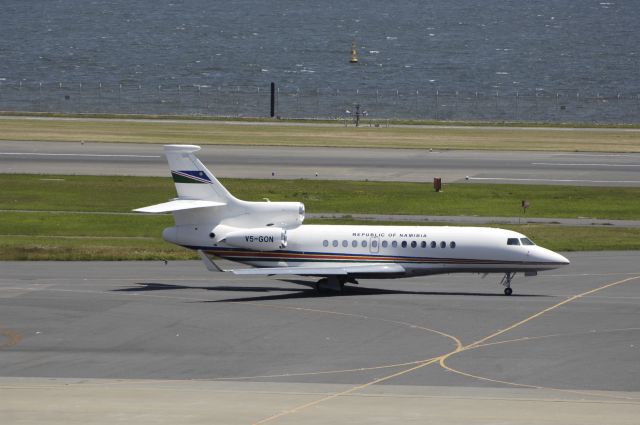 Unknown/Generic Undesignated (V5-GON) - Taxing at Haneda Intl Airport on 2013/05/31 "Namibia Gvmt VIP Flight"