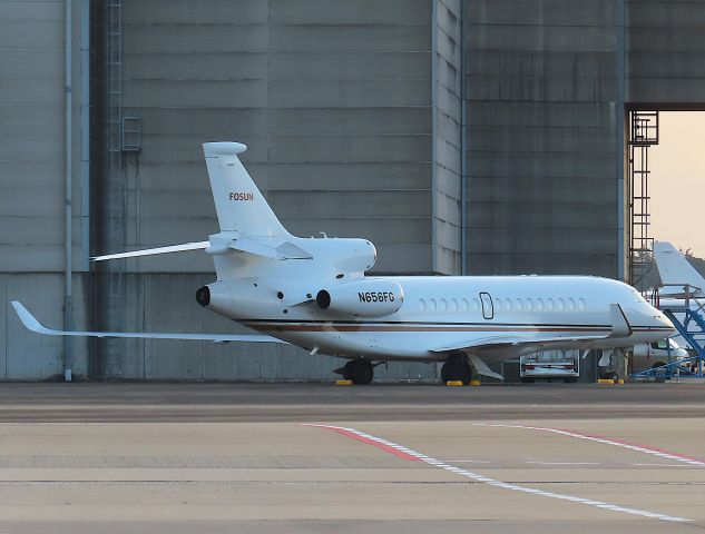 Dassault Falcon 8X (N656FG) - Photo taken on Dec 28, 2023.