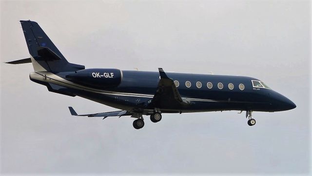 IAI Gulfstream G200 (OK-GLF) - 29/06/2020 Aeroporto de Santa Maria - Açores
