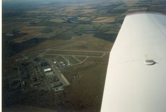 Piper Cherokee (C-GSXD) - Aerial view of Red Deer Regional Airport