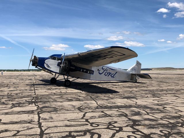 Ford Tri-Motor (N9610) - Trimotor at its new home