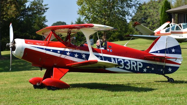 STEEN Skybolt (N33RP) - A Steen Skybolt stealing the show at the Miller Air Park fly-in, 9/22/18.