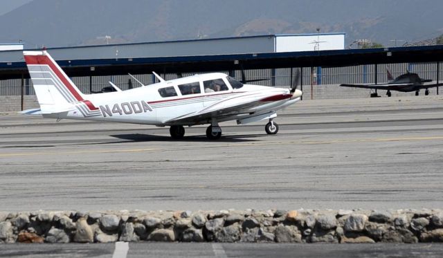 Piper Cherokee (N40DA) - Photo taken 18 June 2012 at Cable Field Upland, CA