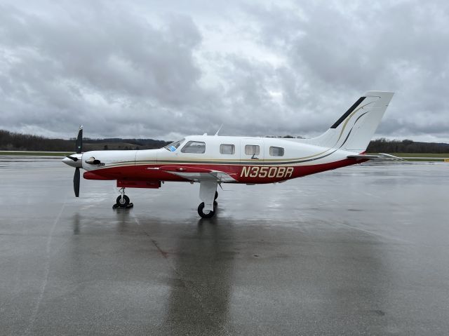 Piper Malibu Meridian (N350BR) - On a ferry flight Germany to USA. 12-APR-2022