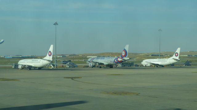 BOEING 737-400 (JY-JAP) - Heading out to Sharm el-Sheik