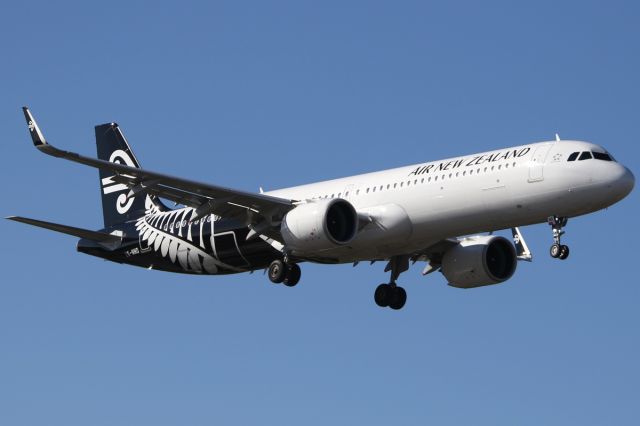 Airbus A321neo (ZK-NND) - on 9 August 2019