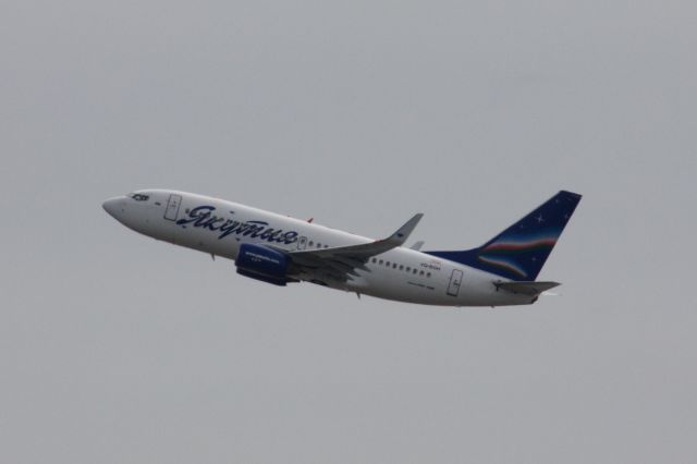 Boeing 737-700 (VQ-BGH) - Yakutia Airlines B737-700 operating flight SXA2292 made a rare appearance in BOS on 2/24/22 before heading to Nashville (BNA) probably to be stored, retired or sold.