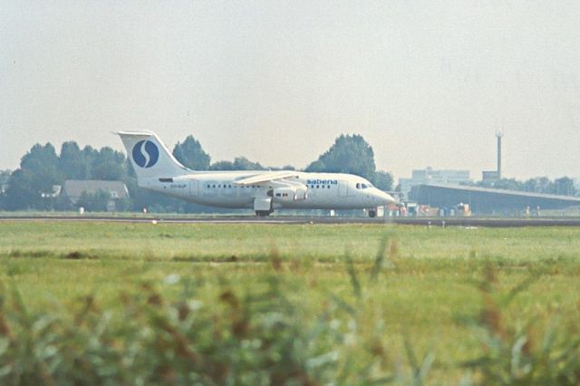 Avro Avroliner (RJ-85) (OO-DJP) - Sabena BAe Avro RJ85 cnE2287; Archief 22-aug-95