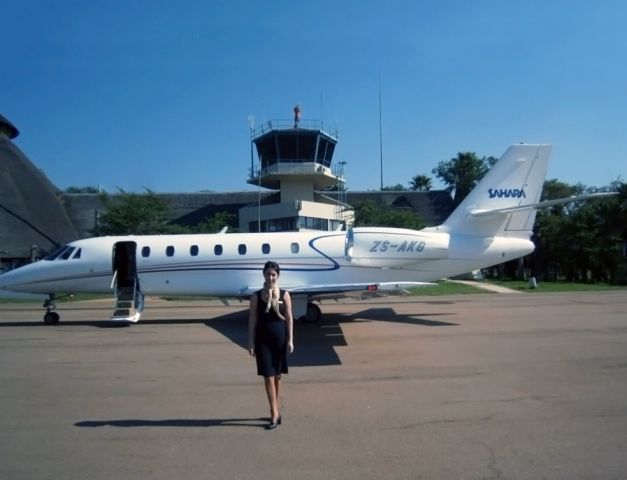 Cessna Citation Sovereign (ZS-AGK) - Courtesy of my friend Leigh Robinson