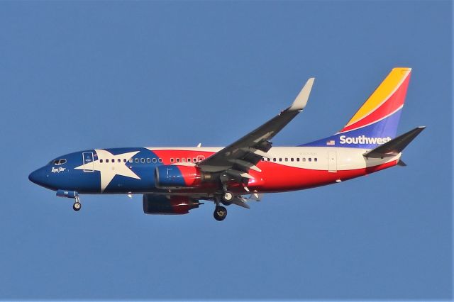 Boeing 737-700 (N931WN) - Lone Star arriving on January 16, 2020