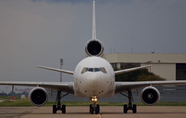 Boeing MD-11 (N542KD) - Nose to nose this this mighty three engined beast! (please view in "full" for highest image quality)