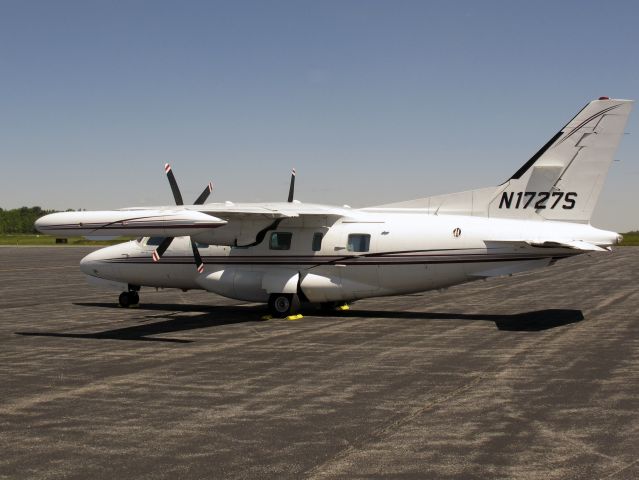 Mitsubishi MU-2 (N1727S) - The fastest turboprop on the ramp.