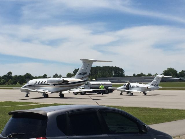 Cessna Citation III (N413MH) - Cessna 650 Citation III N413MH with Eclipse 500 N575CCbr /Date Taken: June 14th, 2019br /Airport: London-Corbin Airport