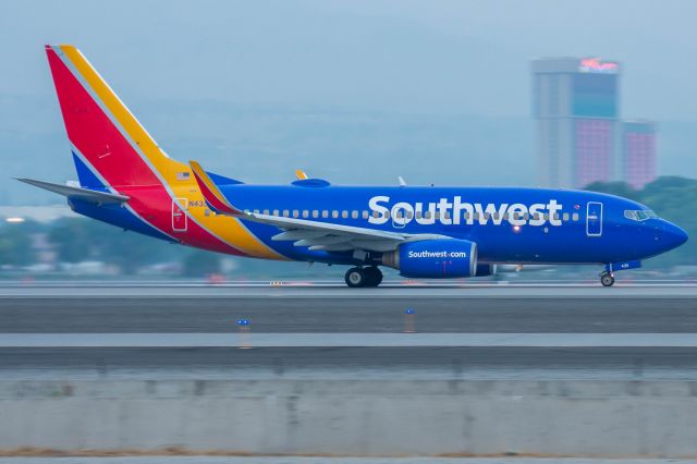 Boeing 737-700 (N435WN) - Departing for Phoenix (10 August, 2021)