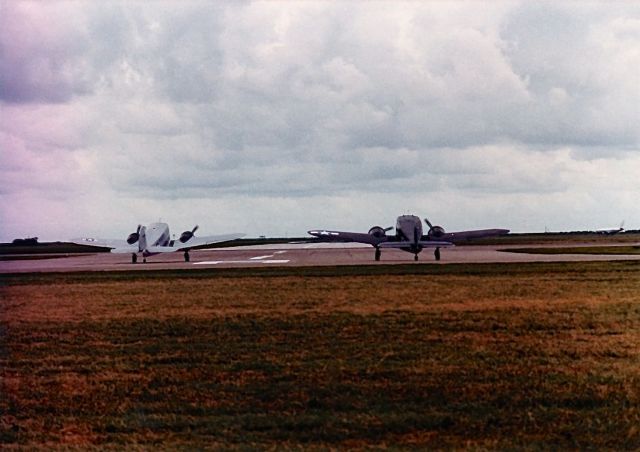 — — - A pair of Cessna Bamboo Bomber at a CAF Air Show