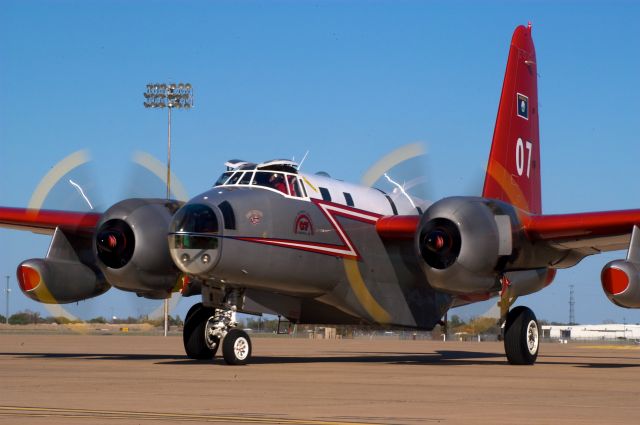 N807NA — - South Terminal Ramp, Fall 2011. Tanker Base operations established in support of Texas wild fires.