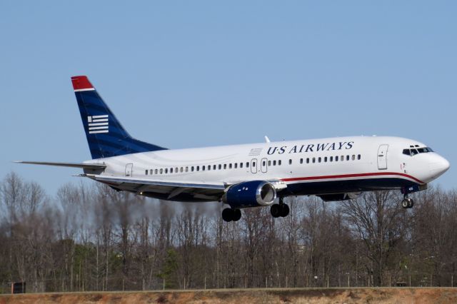 BOEING 737-400 (N435US) - US Airways 737-400 2/22/14