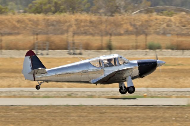 TEMCO Swift (N78248) - Temco GC-1B departs Livermore Municipal Airport on 25L. August 2021.