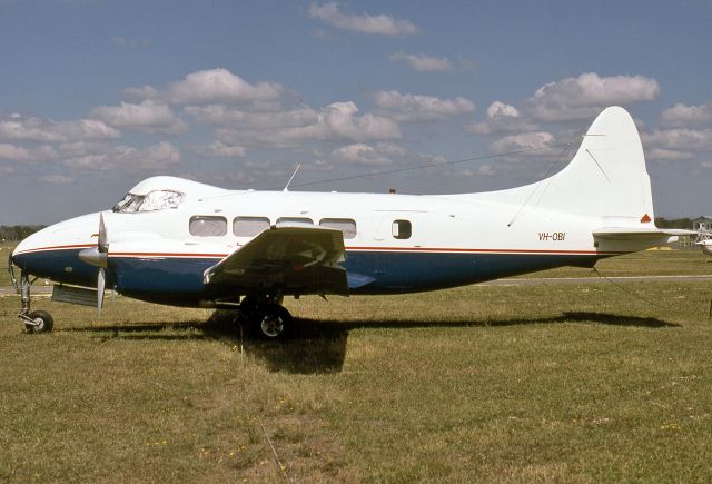 Hawker Siddeley Dove (VH-OBI) - DH104