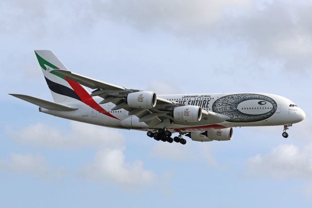 Airbus A380-800 (A6-EUX) - "Journey to The Future" livery