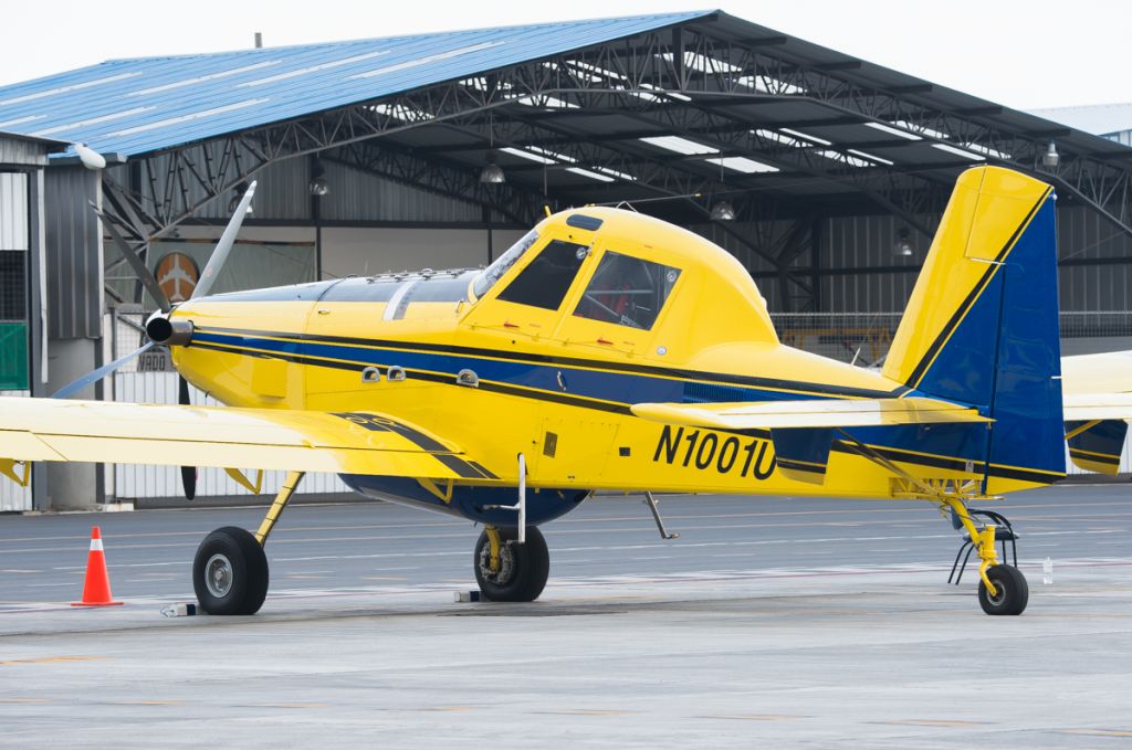 AIR TRACTOR Fire Boss (N1001U) - She stayed at Guayaquil only 1 night, destination unknown!