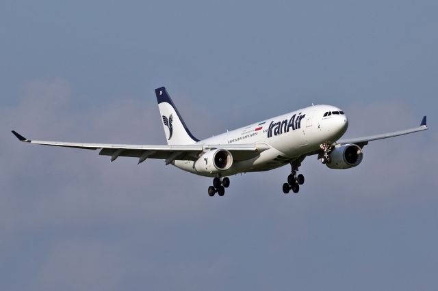 Airbus A330-200 (EP-IJB) - IR753 arriving from Tehran IKA. A relatively recent new airline to Manchester with a weekly service on Saturdays.