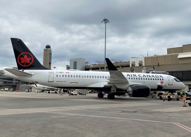 Airbus A220-300 (C-GMZY) - New A220-300 service to Toronto