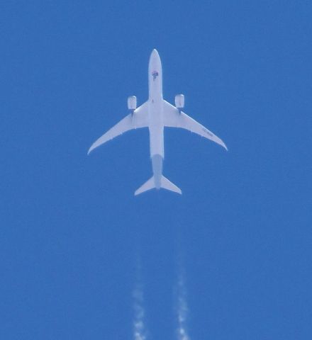Boeing 787-9 Dreamliner (CC-BGD) - CC-BGD | LAN750 | SCL(SANTIAGO DO CHILE)>GRU(GUARULHOS)br /Boeing 787-9 Dreamlinerbr /VERTICAL DE CASCAVEL(SBCA) 06.08.2017 - 10:43br /11.278MTS - 1017KM/H