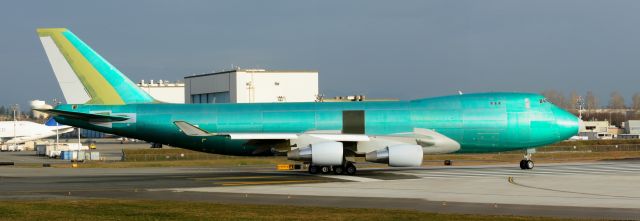 B-LIE — - Unpainted Cathy Pacific B-LIE Boeing 747-400 Cargo