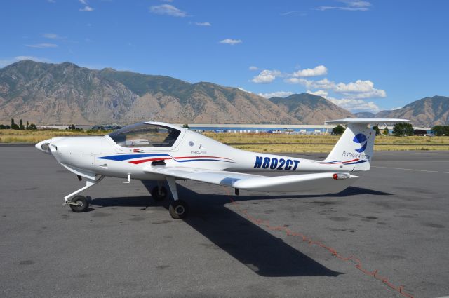 Diamond DV-20 Katana (N802CT) - About to fuel up the Katana prior to taking it up with my flight instructor.