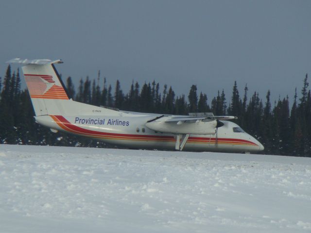 de Havilland Dash 8-100 (SPR907) - arriving from YYT-YAY-YBX