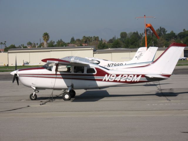 Cessna Centurion (N942SM) - Parked at Fullerton