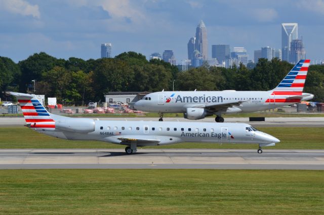 Embraer ERJ-145 (N648AE) - departing KCLT - 10/8/18