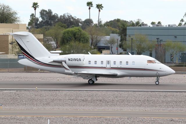 Canadair Challenger (N219QS)