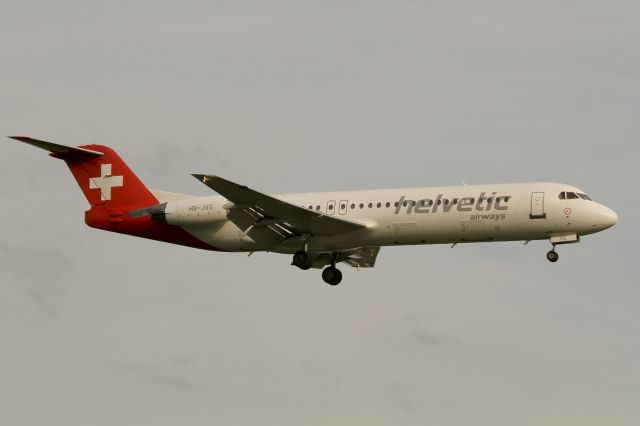 Fokker 100 (HB-JVG)