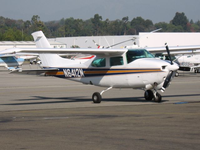 Cessna Centurion (N6412N) - Parked at Fullerton