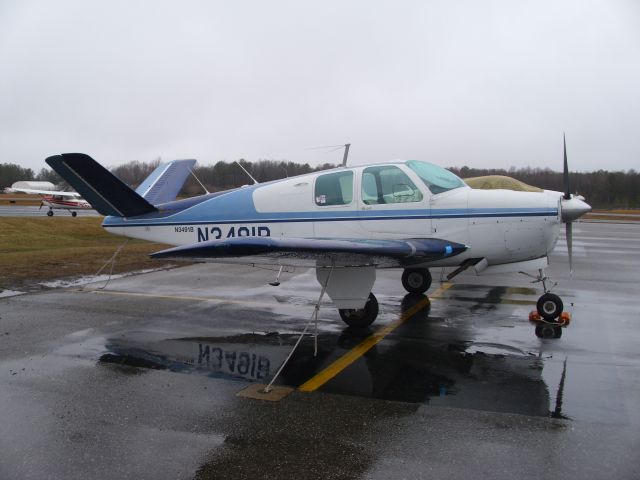 Beechcraft 35 Bonanza (N3491B) - 1954 Bonanza E35. Photo taken 3/13/10.