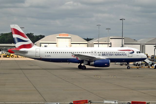 Airbus A320 (G-GATL)