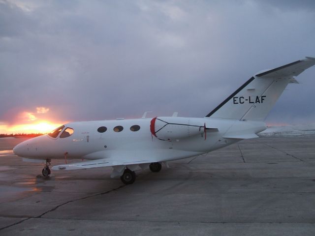 EC-LAF — - Parked at Irving Aviation FBO, Goose Airport NL. May3/9