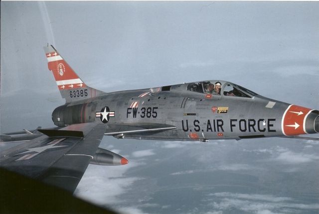 North American Super Sabre (N63385) - 353rd TFS