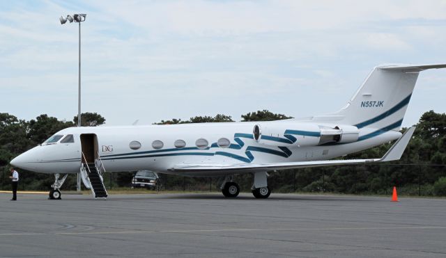 Gulfstream Aerospace Gulfstream 3 (N557JK) - Note the stage III hush kits.