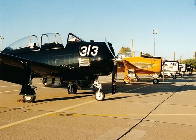 Northrop T-38 Talon — - Line up of T-38s at a Copper State Fly In