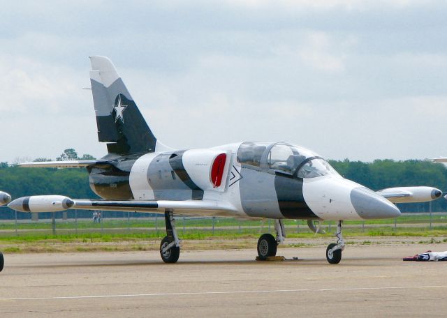 Aero L-39 Albatros (N138EM) - At Barksdale Air Force Base.