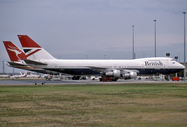 BOEING 747-100 (G-BBPU) - BRITISH AIRWAYS - BOEING 747-136B - REG G-BBPU (CN 20953 ) - ADELAIDE INTERNATIONAL AIRPORT SA. AUSTRALIA - YPAD 6/7/1984