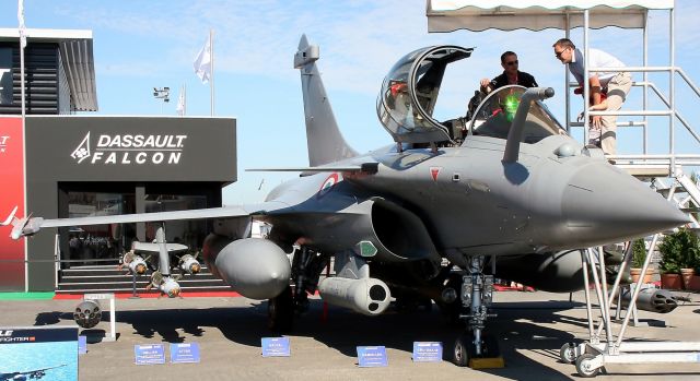 Dassault Rafale C — - Dassault Rafale C, F3 standard, Paris Le Bourget Air Show in june 2011